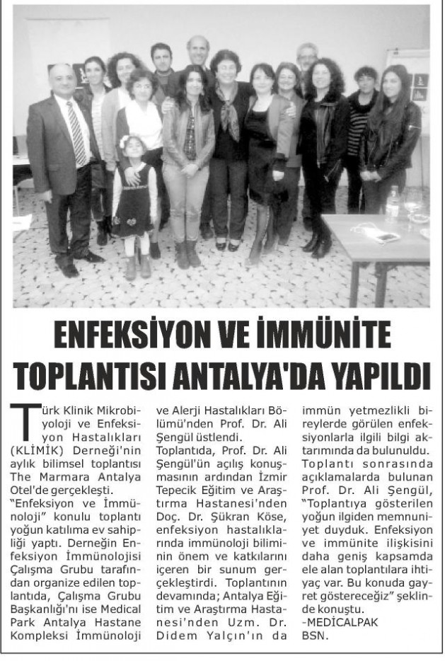 Antalya_Akdeniz_Güncel_12_Mart_2016 (ENFEKSİYON_VE_İMMÜNİTE_TOPLANTISI_ANTALYA_DA_YAPILDI)1