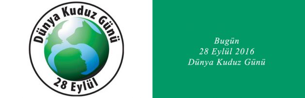 Bugün 28 Eylül 2016 Dünya Kuduz Günü