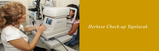 Herkese Check-up Yapılacak