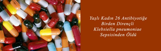Yaşlı Kadın 26 Antibiyotiğe Birden Dirençli Klebsiella pneumoniae Sepsisinden Öldü